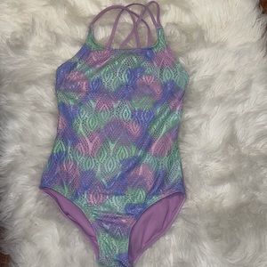 GIRLS 10/12 one piece bathing suit